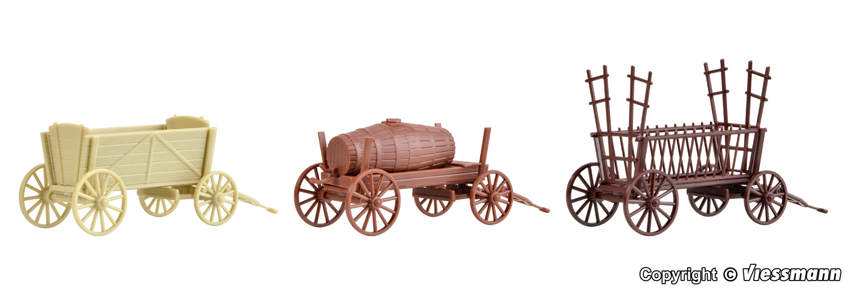 15703 Landwirtschaftliches Anhänger-Set 3-tlg