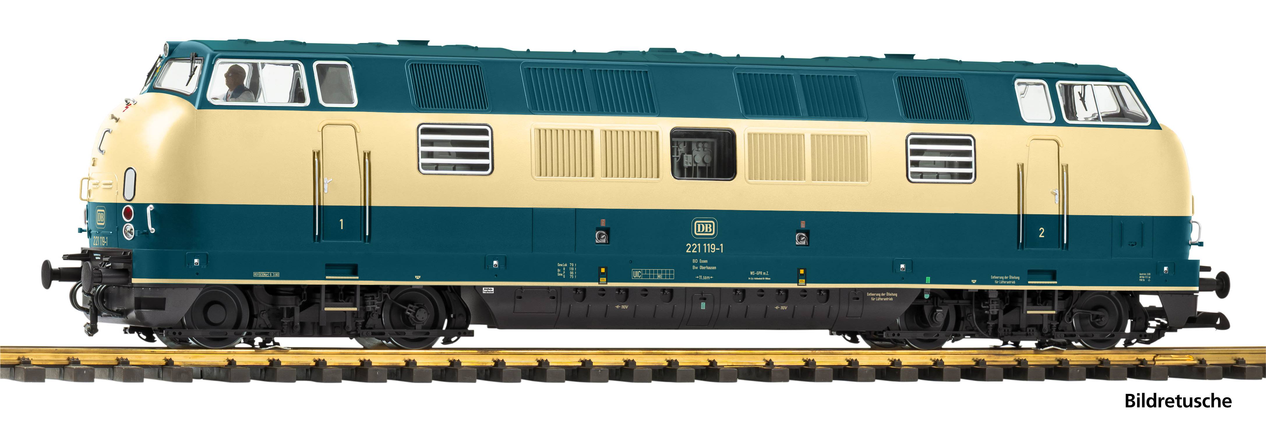 37463 DB Diesellok BR 221 blau/beige Ep.4