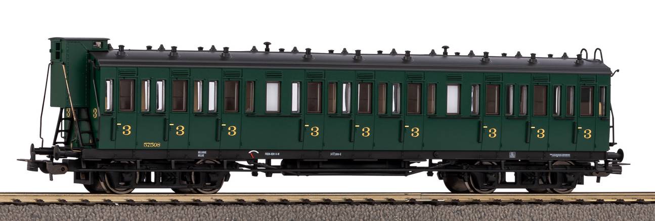 53334 SNCB Personenwagen 3.Kl. mit Br.hs. Ep.3