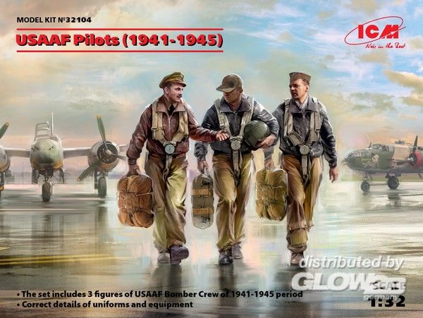 32104 USAAF Pilots (1941-1945) (3 figures)
