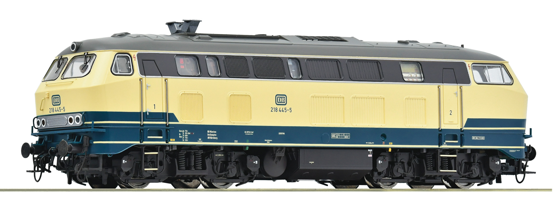 7310041 DB Diesellok 218 445-5 Ep.4