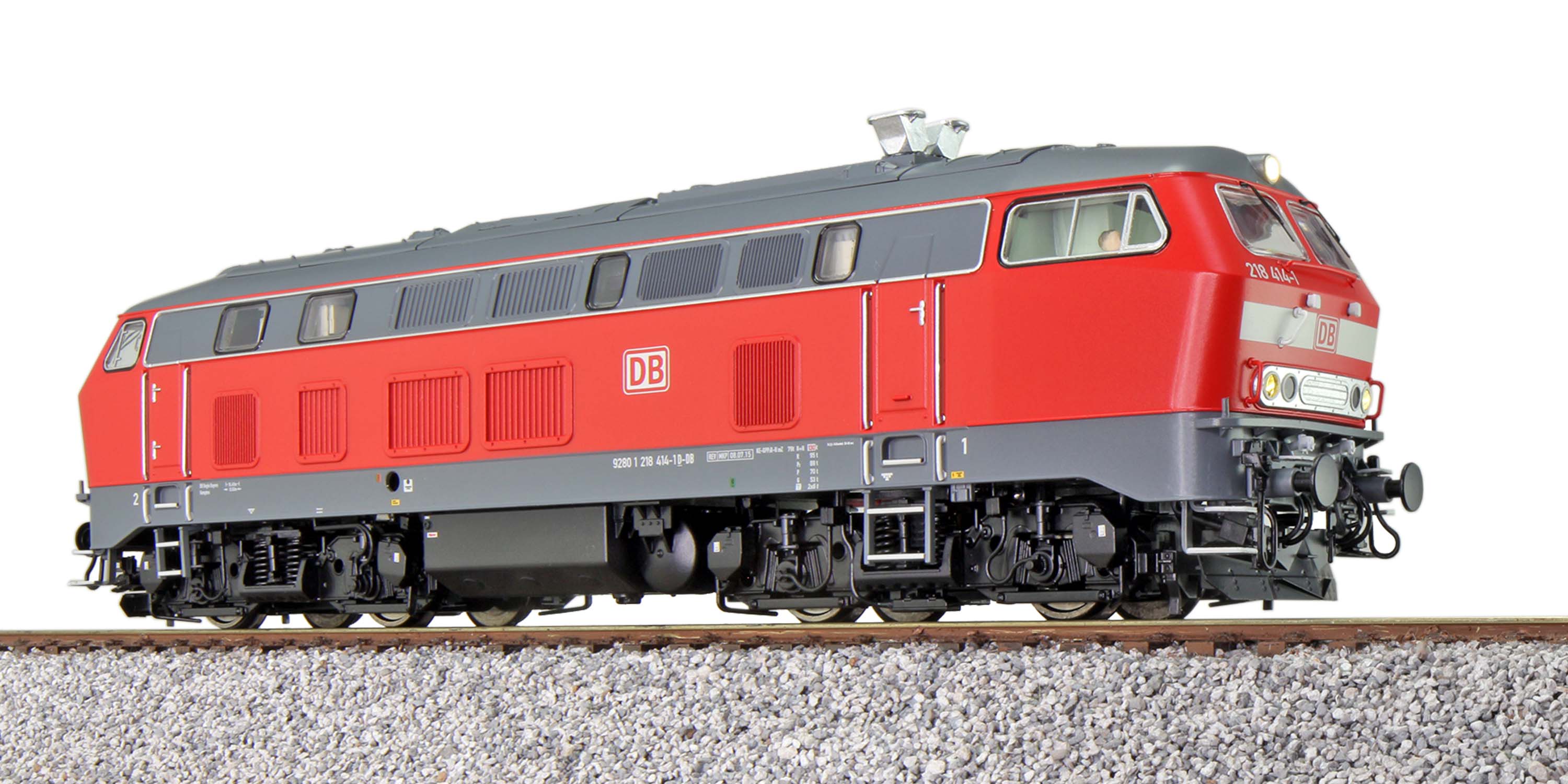 31017 DBAG Diesellok BR 218 414 Ep.6