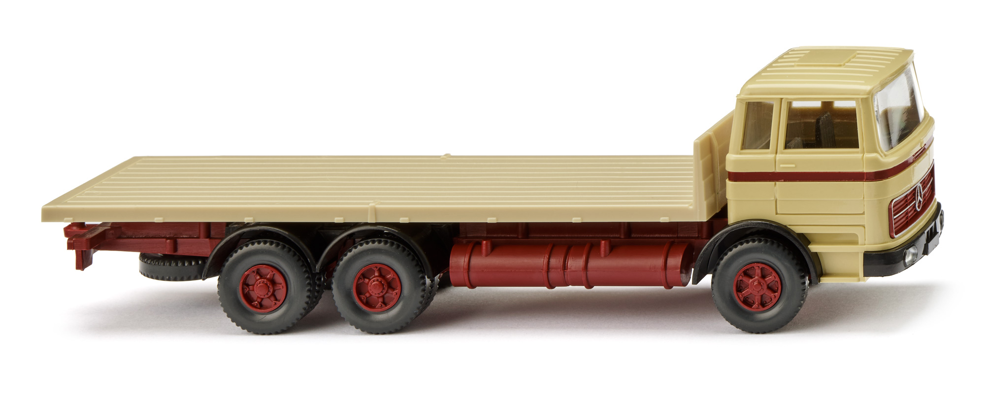 044704 MB LP2223 Flachpritschen-Lkw grünbeige