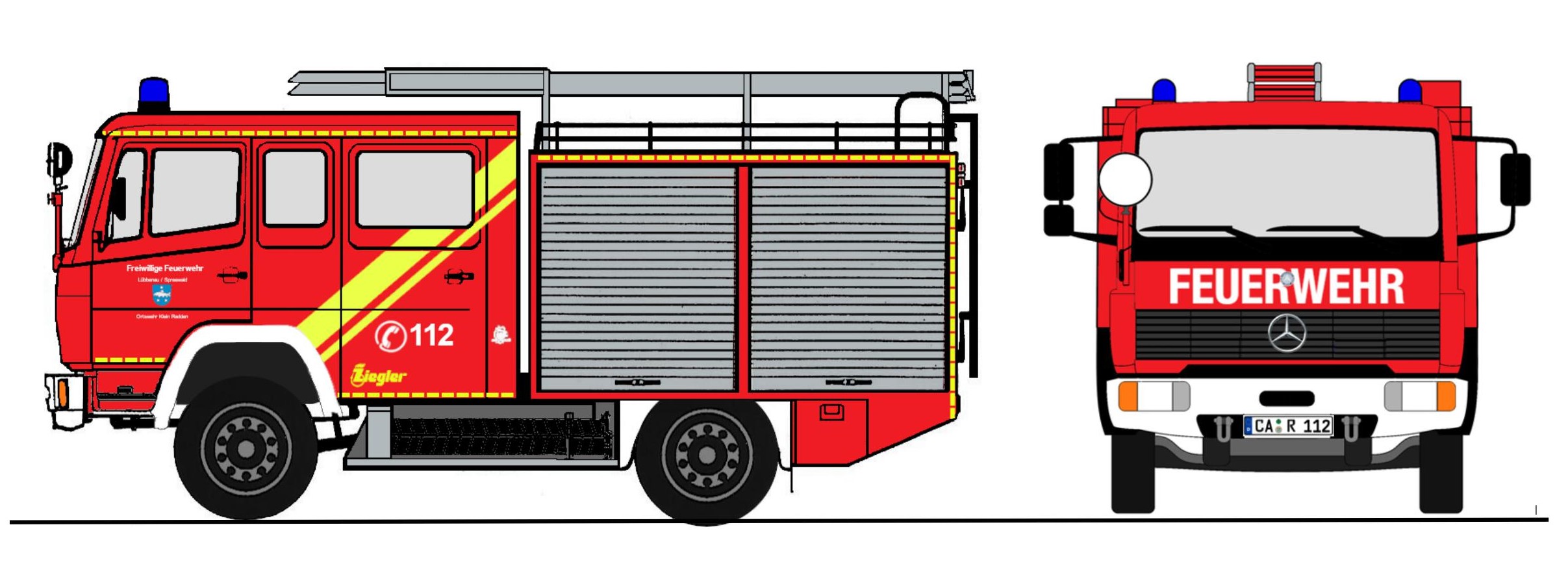 4066 MB 917 AF/Ziegler FF Lübbenau