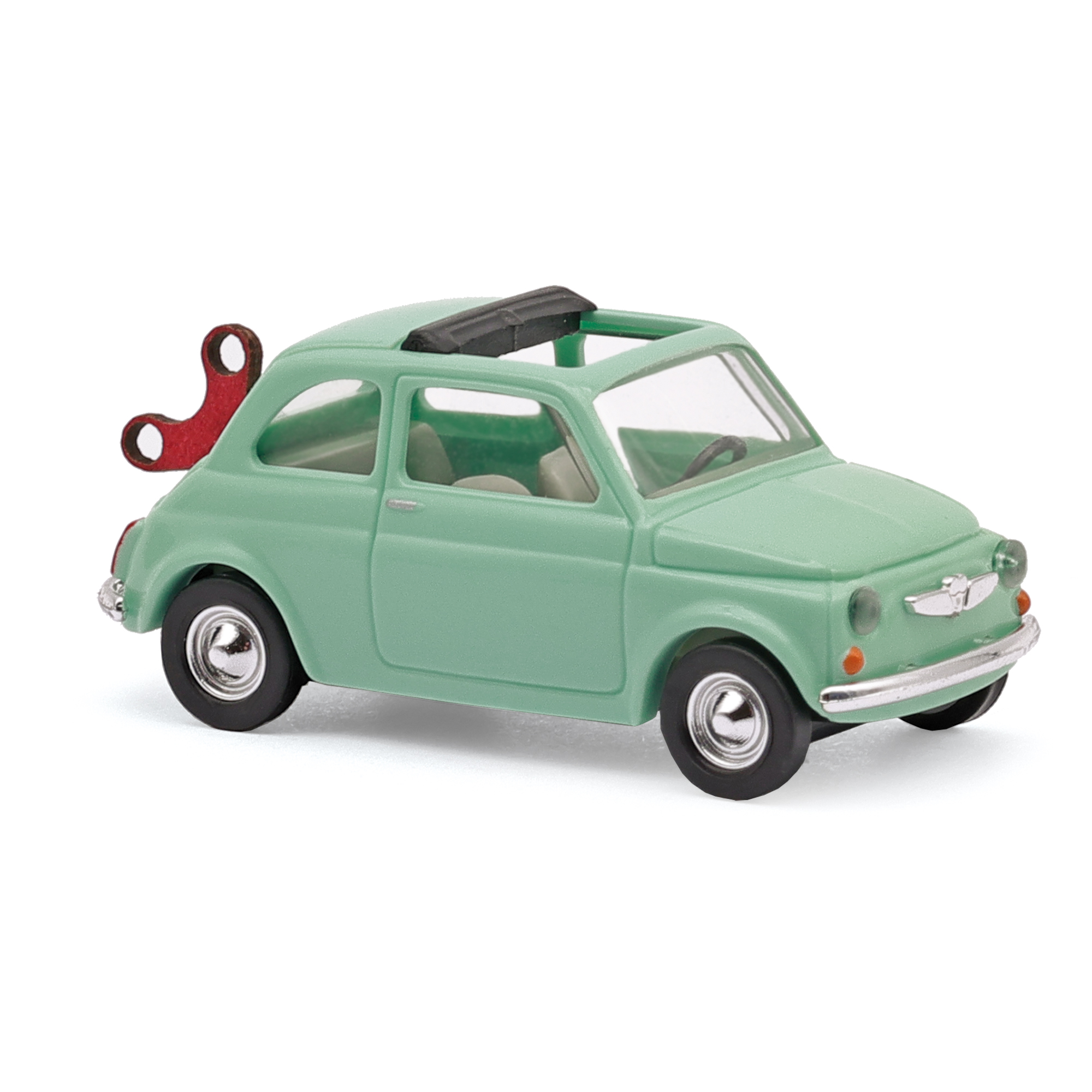 48736 Fiat 500 mit Aufziehschlüssel