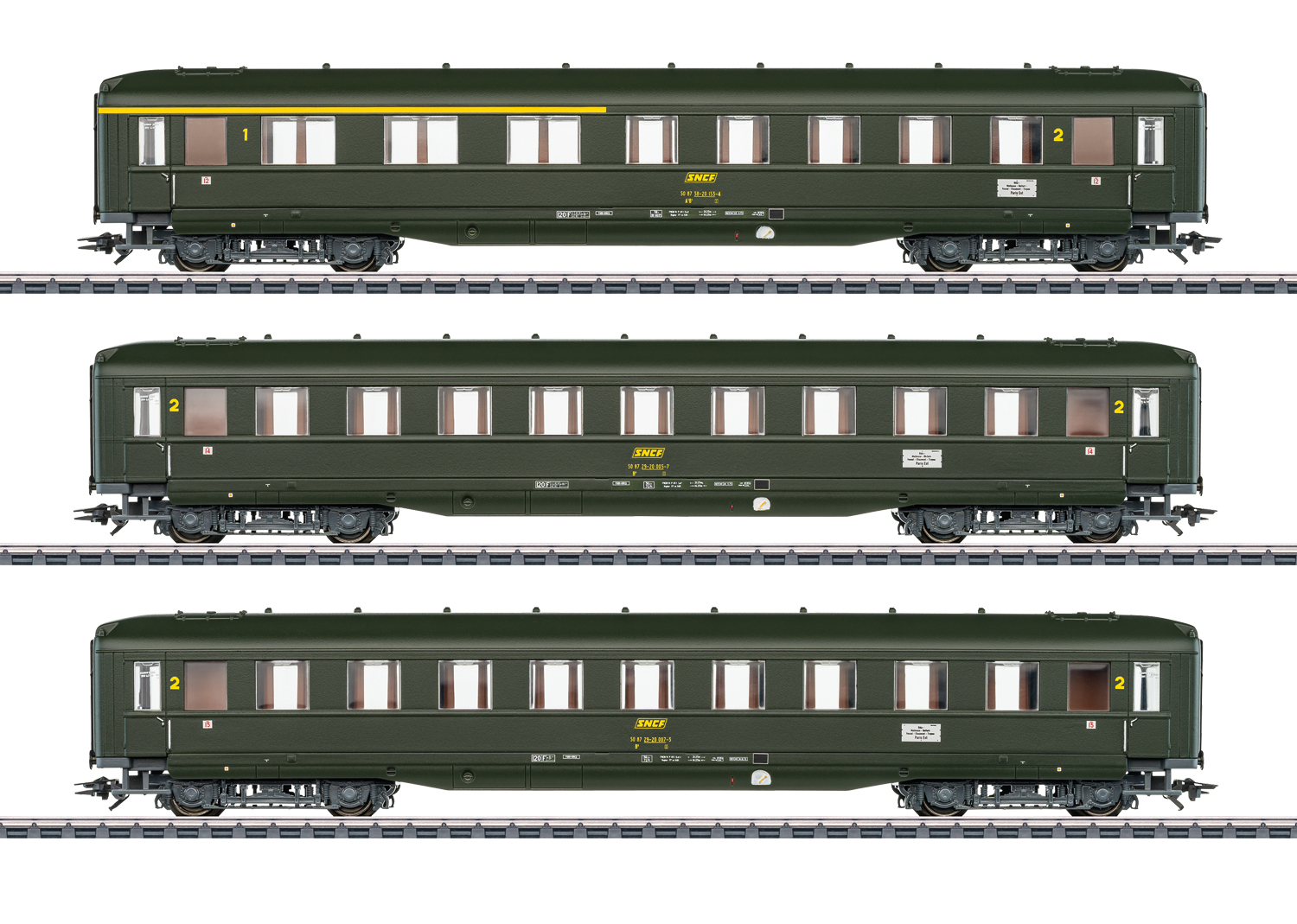 43230 SNCF Personenwagen-Set 3-tlg. Ep.4