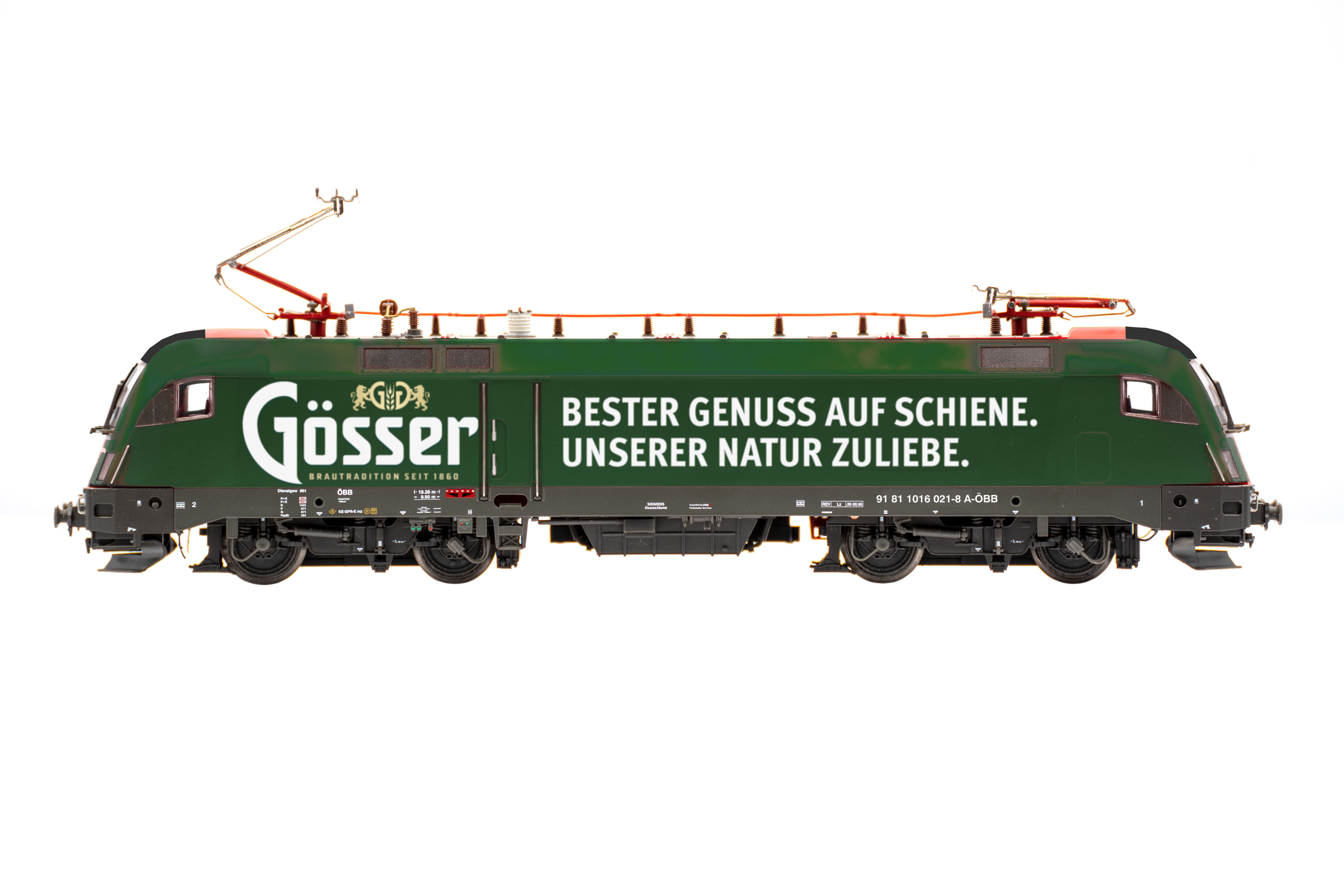 JC28702 ÖBB Gösser E-Lok Rh 1016 021 Ep.6