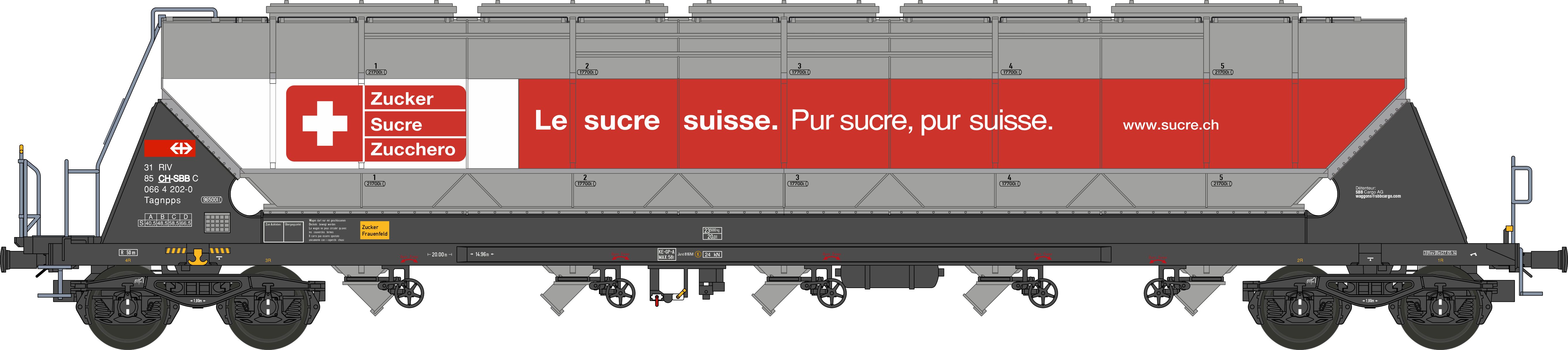 510687 SBB Cargo Getreidesilowg Tagnpps Ep.6 AC