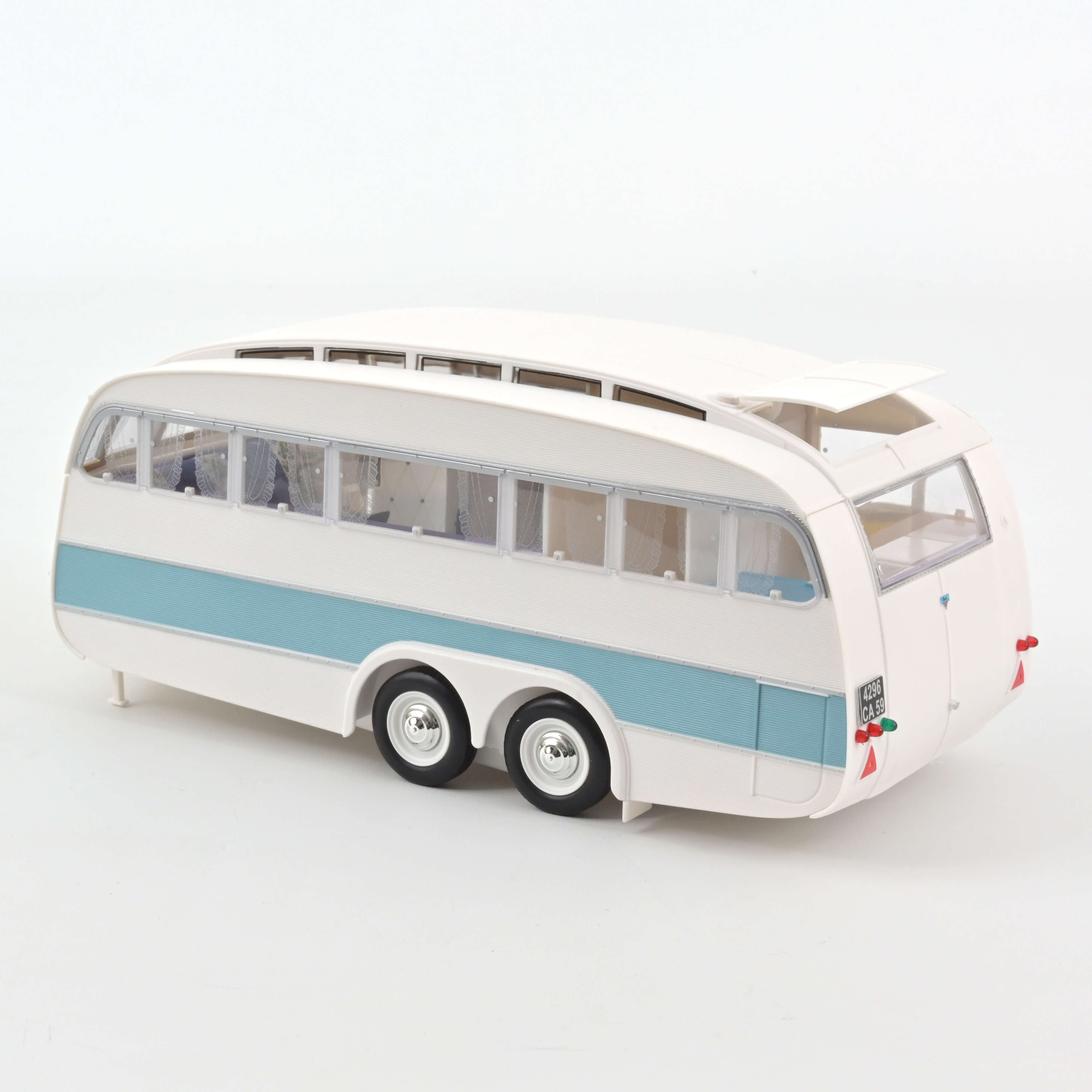 Norev 181760 Citroën DS19 mit Wohnwagen 1959