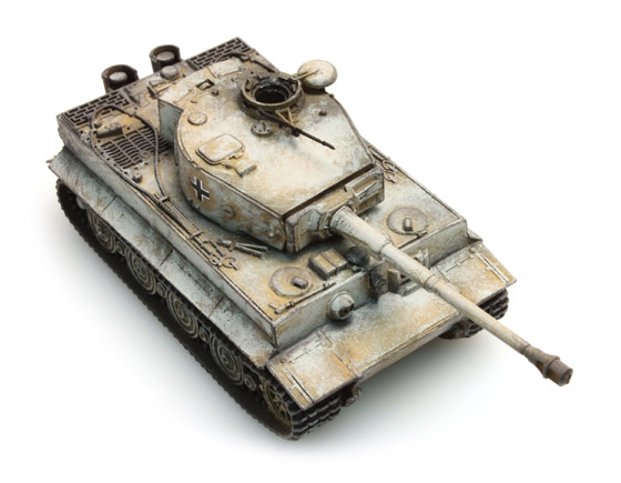 387.102-WY WM Tiger I 1943 gelb-Wintertarnung