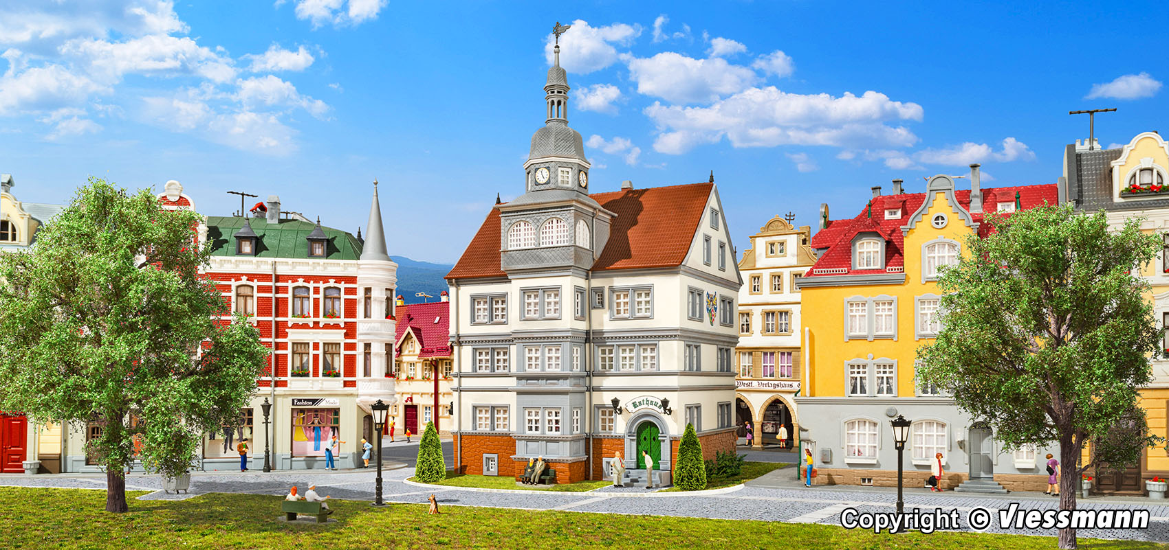 Kibri 38395 H0 Rathaus aus dem Sauerland