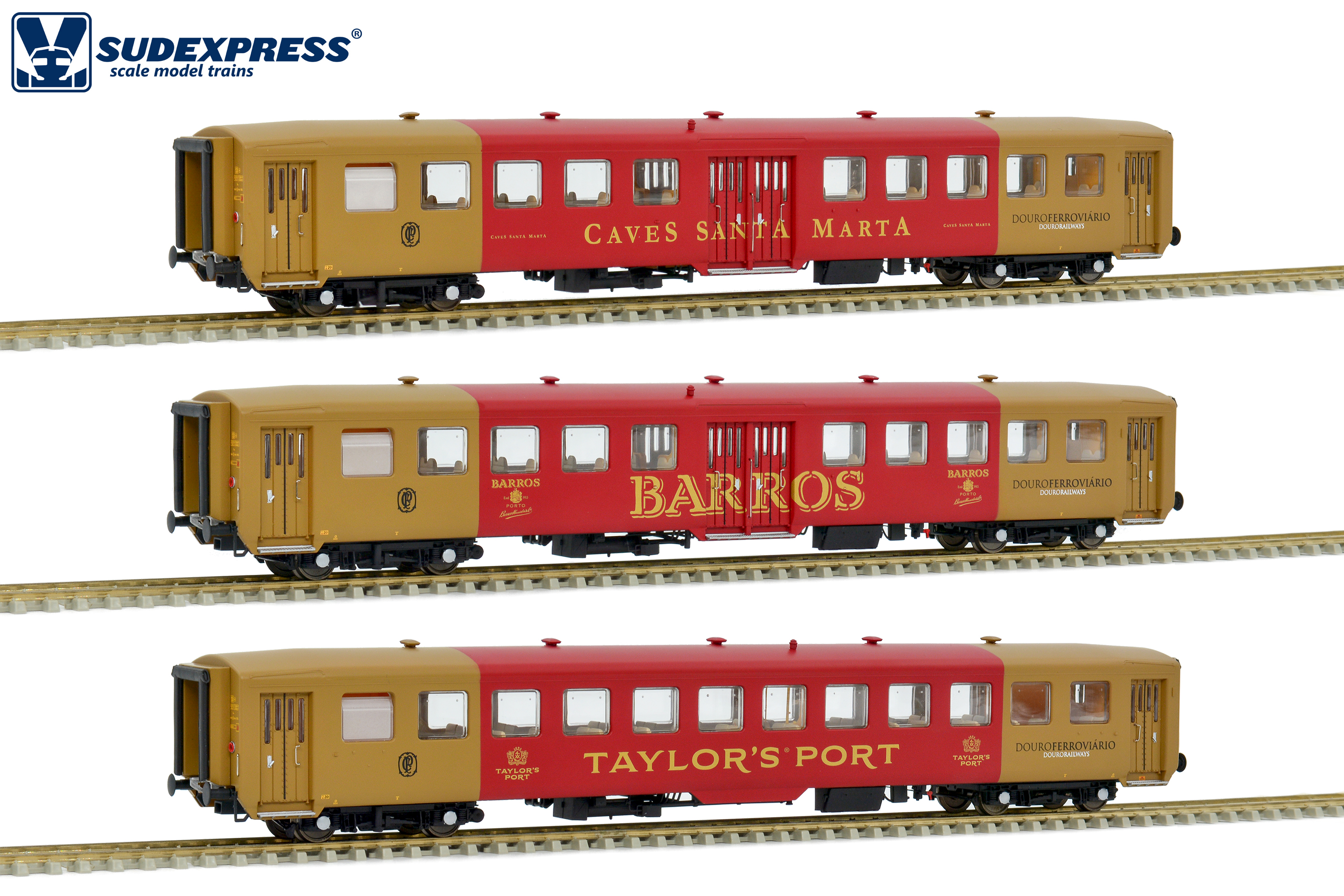 Sudexpress S1106 CP Schindler Personenwagen-Set 3tlg Ep.5