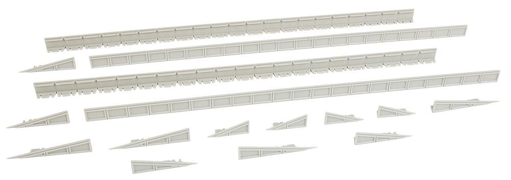 Faller 120205 Flexible Bahnsteigkanten, 1440 mm