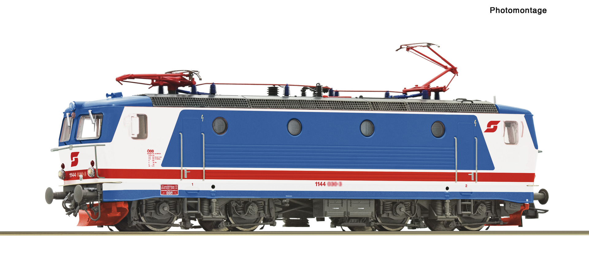 Roco 7510163 ÖBB E-Lok Rh 1144 "Valousek Edition" Ep5