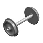 939333 Radsatz AC