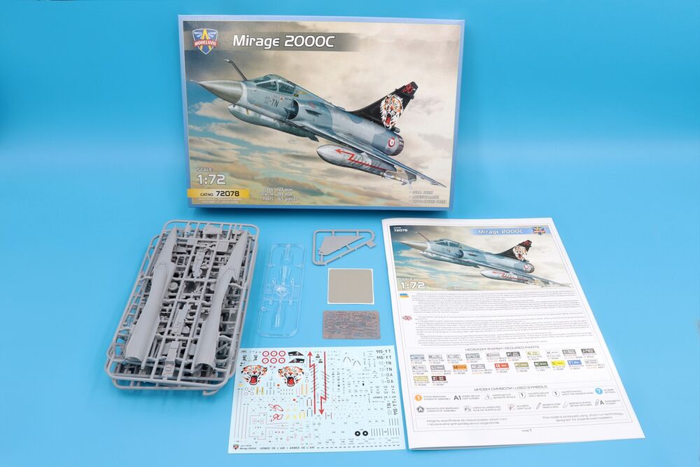 Glow2B MSVIT72078 Modelsvit : Mirage 2000C ( Escadron 1/12