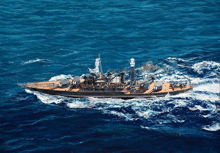 755771 USS West Virginia BB-48 1941