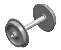969310 Scheibenradsatz 2 Stück