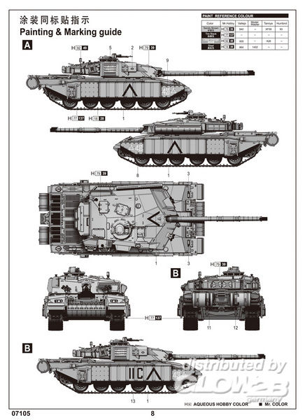 Trumpeter 757105 British Challenger 1 MTB