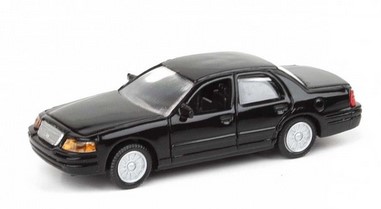 12022 Ford Crown Victoria Police schwarz