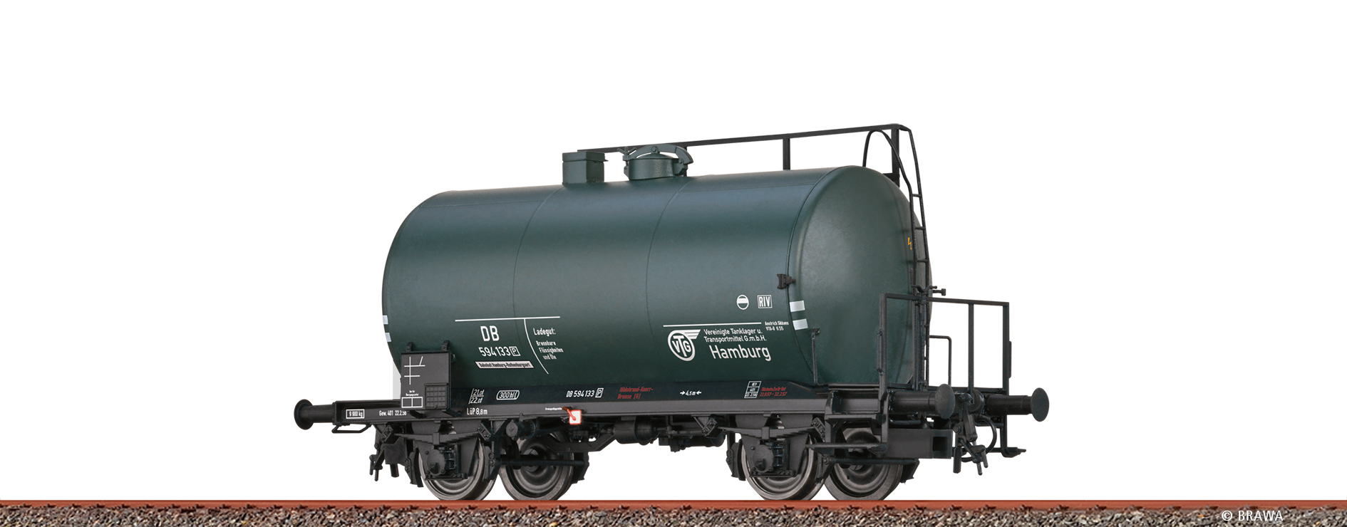 51156 DB Kesselwagen 2-achsig Z Ep.3