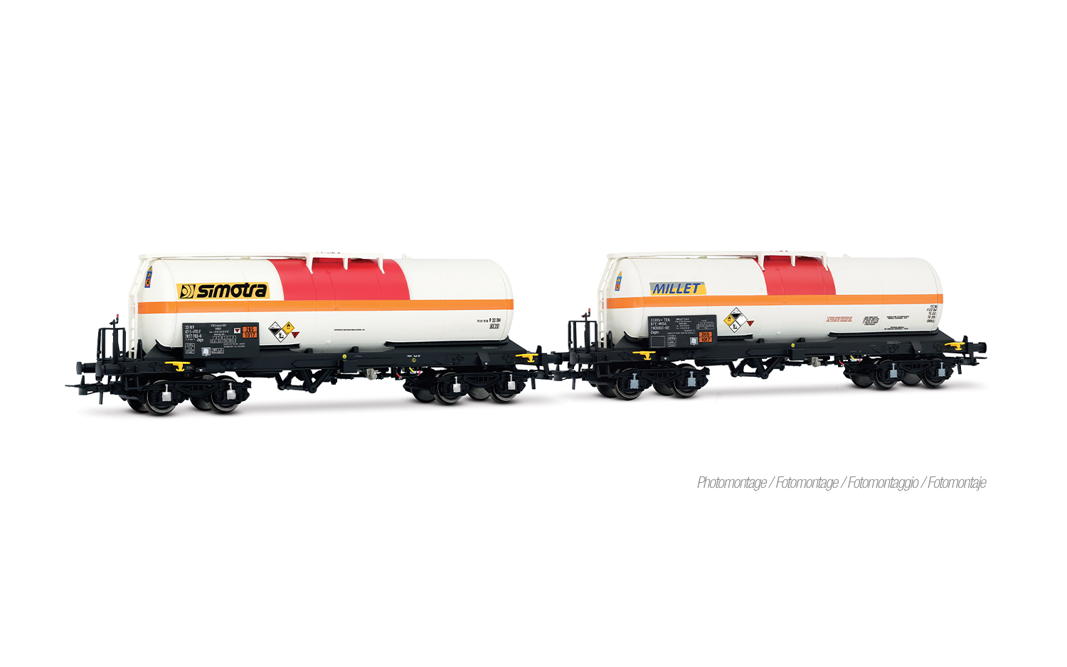 HJ6326 SNCF Kesselwagen Set 2tl. VTG+Millet Ep6