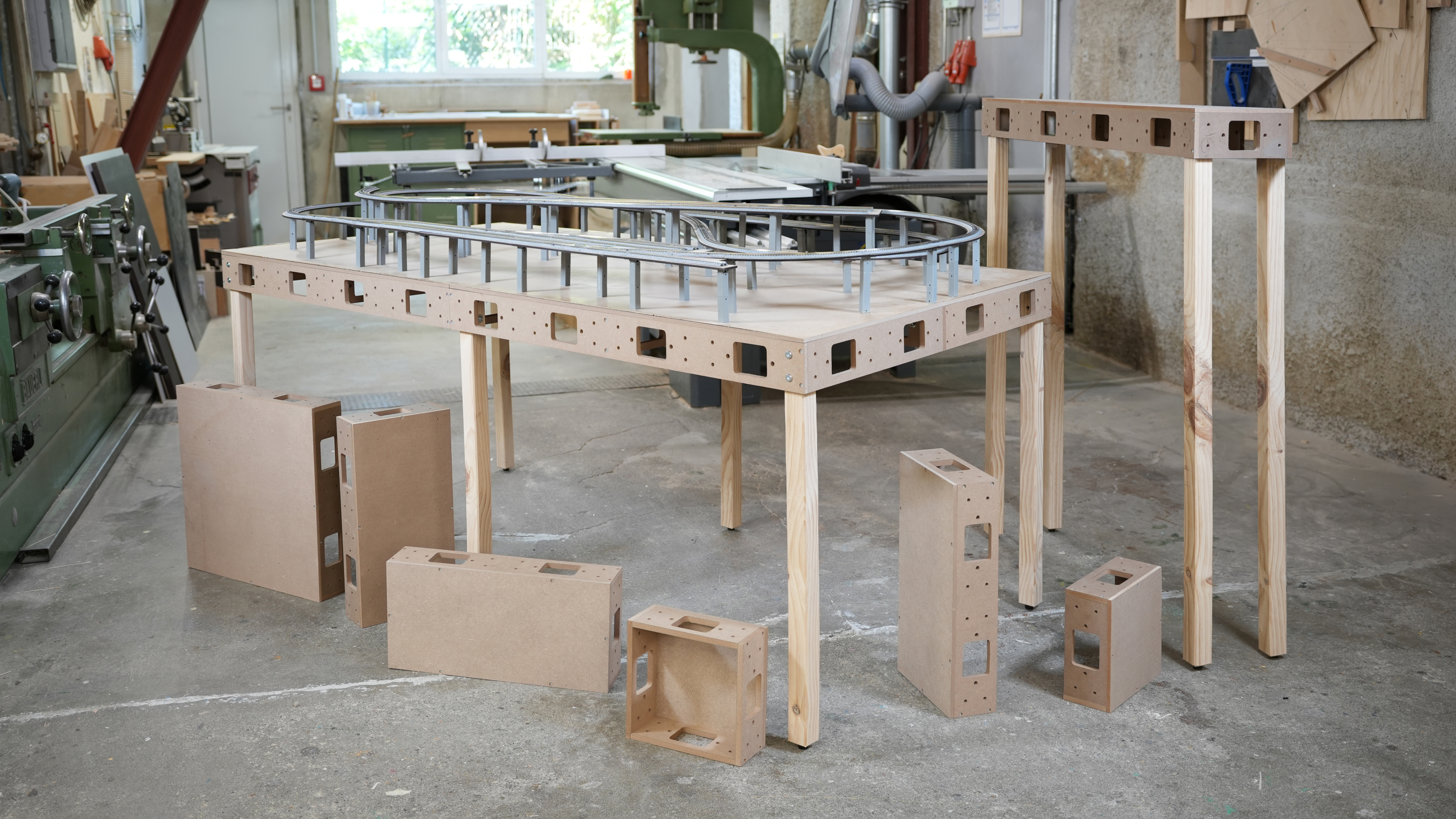 Noch 53980 easy TRACK Unterbau-Modul 25 x 25 x 10
