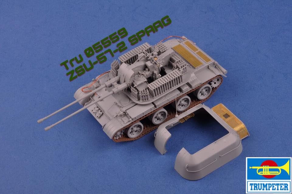Trumpeter 755559 ZSU 57-2 SPAAG