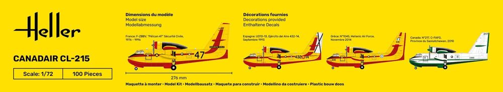 Heller 80373 Canadair CL-215