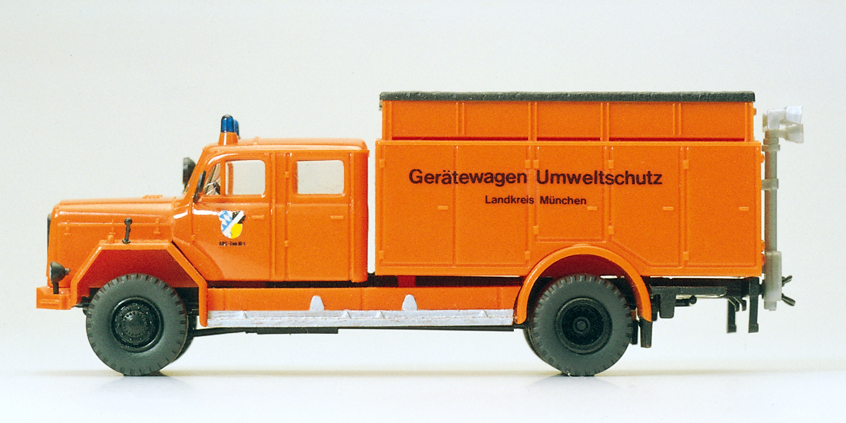 35016 Gerätewagen Umweltschutz. Magirus F 200D