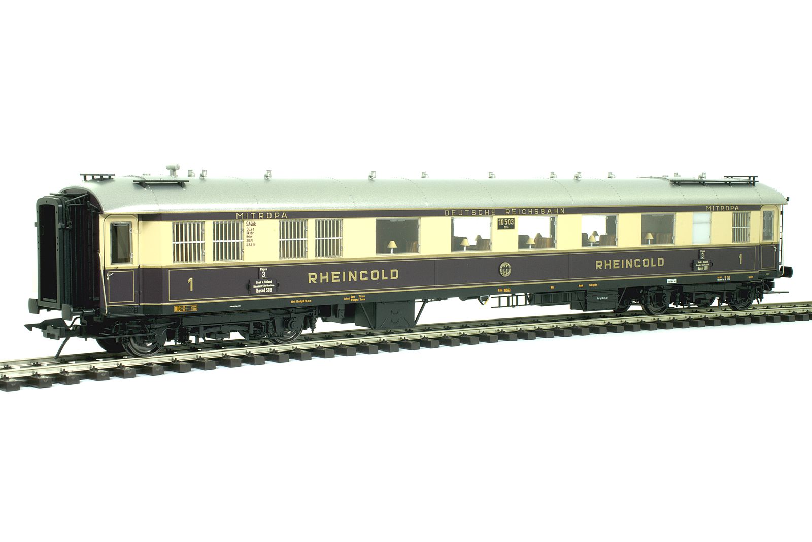 Lenz 41290-01 DRG Rheingold Wagen-Set 5-tlg.