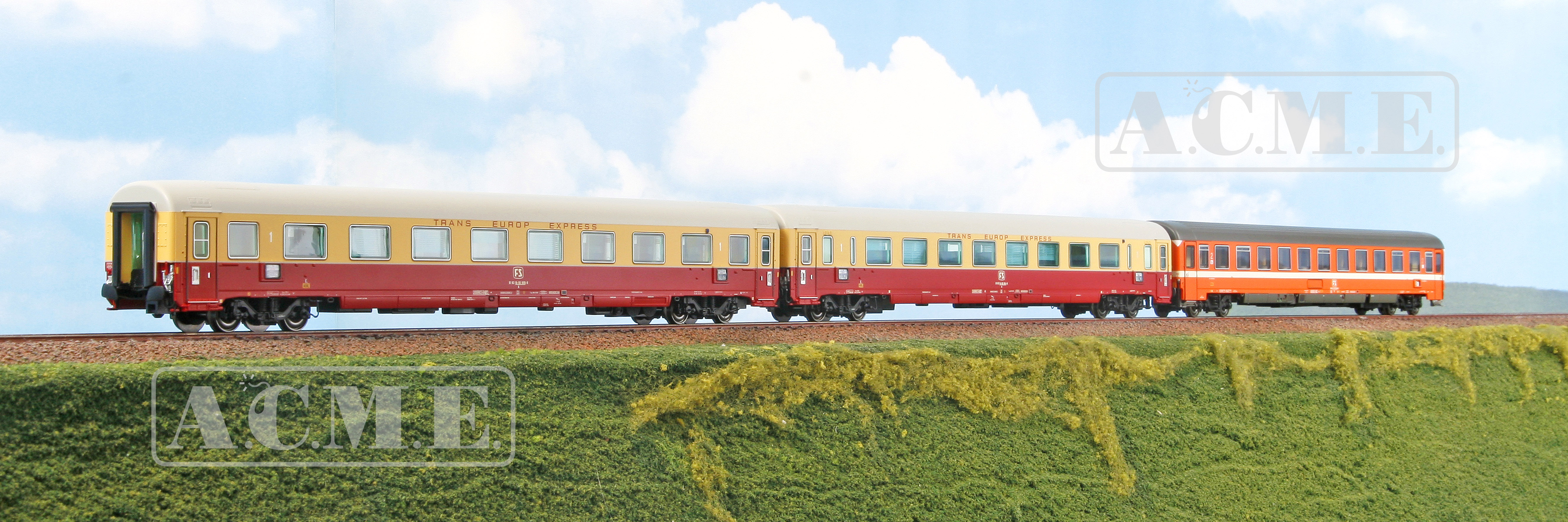 ACME 90240 FS Intercity Lemano Wagen-Set 3-tlg Ep.5