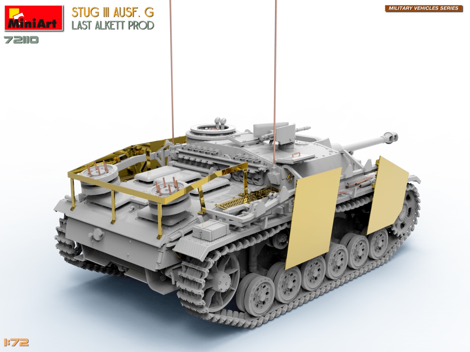 MiniArt 72110 StuG III Ausf. G Last Alkett Prod