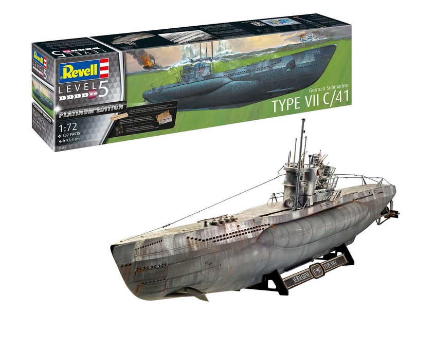 05163 German Submarine Type VII C/41