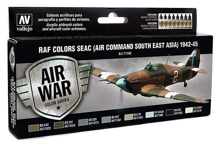 71146 RAF SEAC 1942-1945, 8 x 17 ml