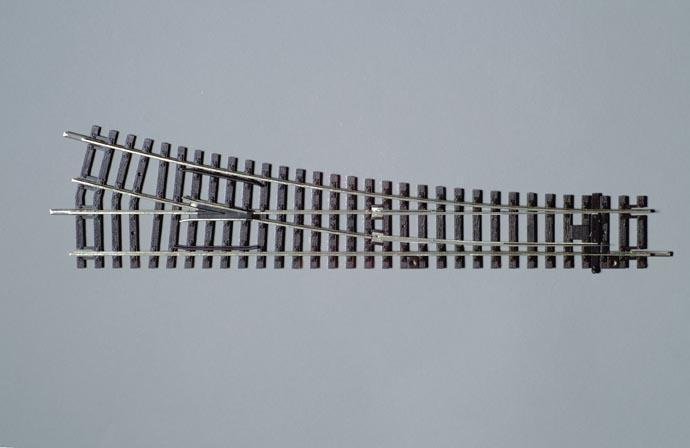 55221 A Weiche rechts 15° Handbetrieb