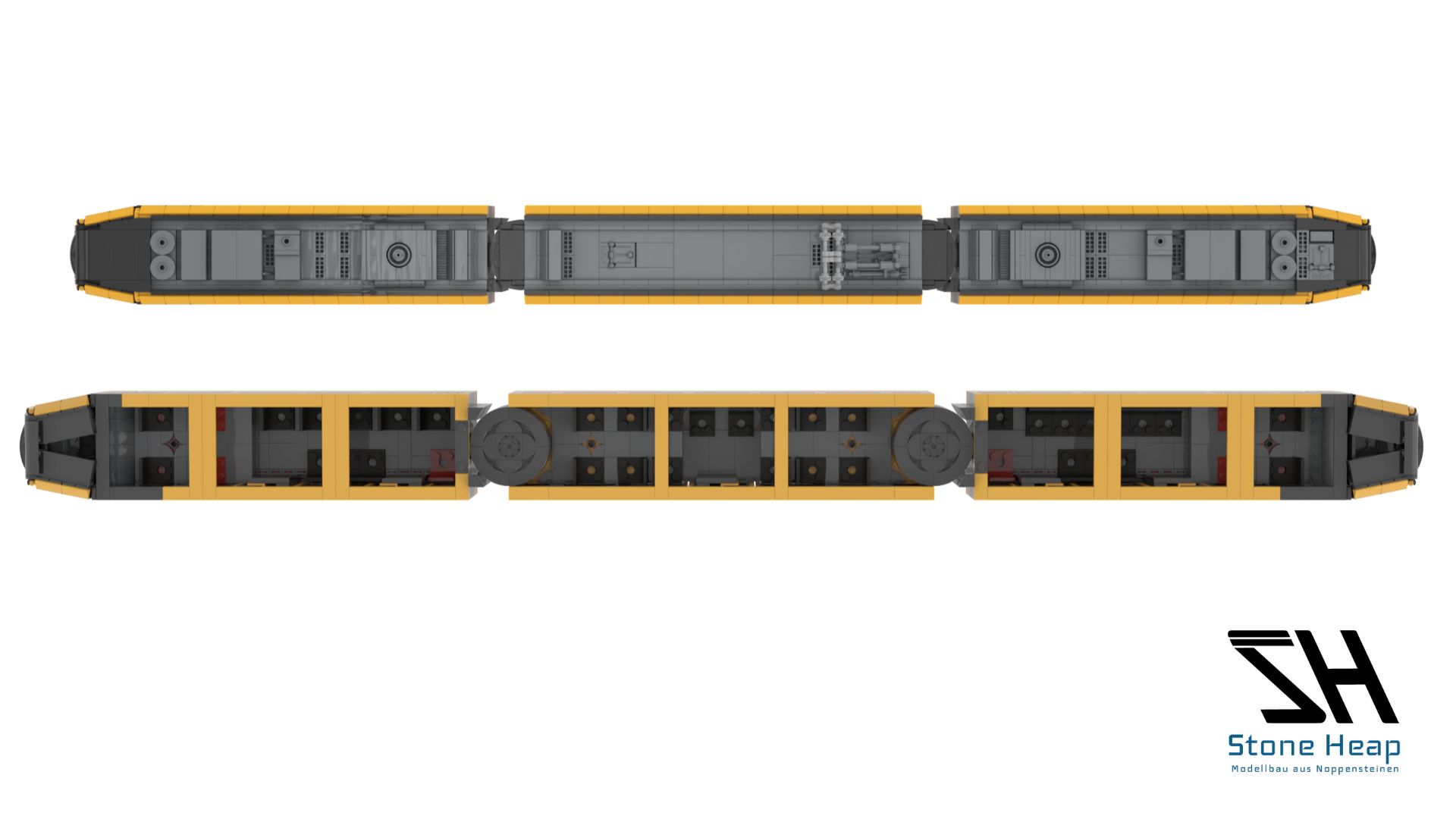 STONE HEAP SH-2028 Stadler Citylink VDV Tram Train VBK