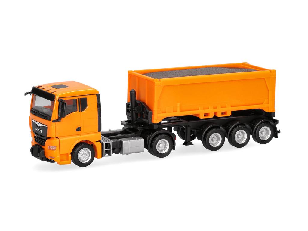 321310 MAN TGX GN Abraummulden-SZ orange