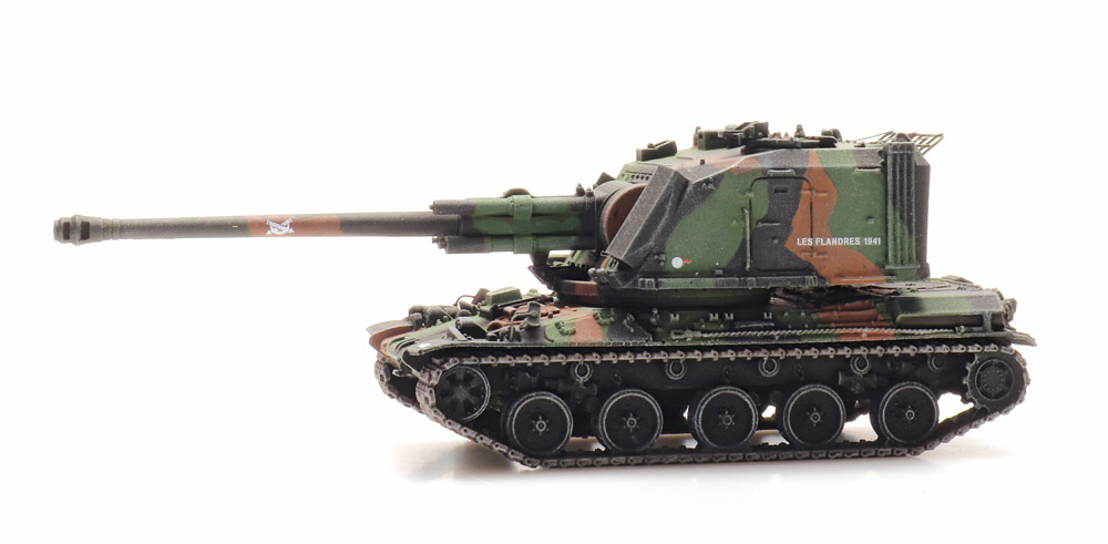 6870434 FR AMX 30 AUF 1 155mm Camo Train Load
