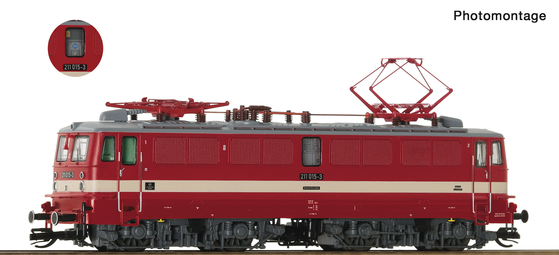 Roco 7590032 DR E-Lok 211 015-3 Ep.4