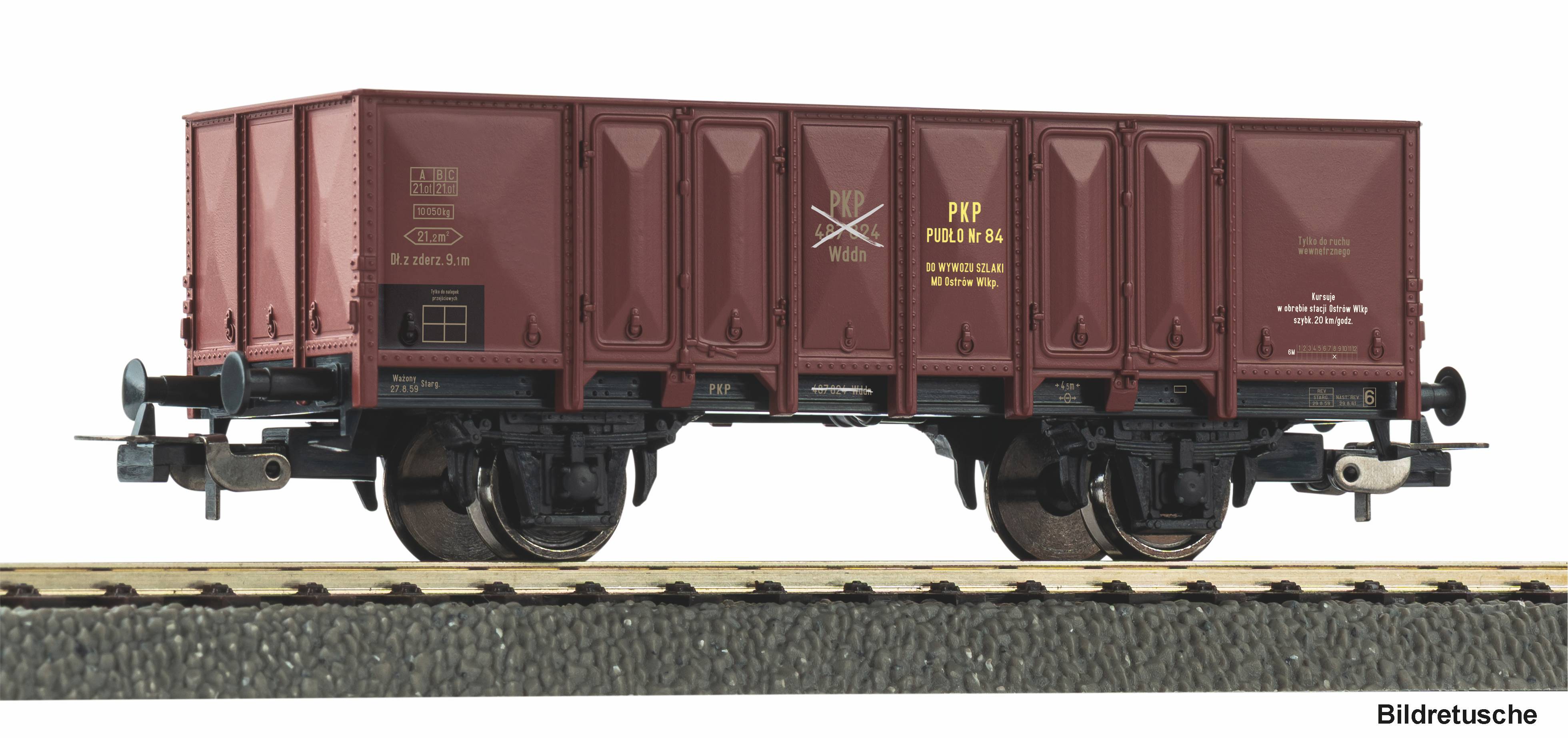Piko 27752 PKP offener Güterwagen Ep. 3