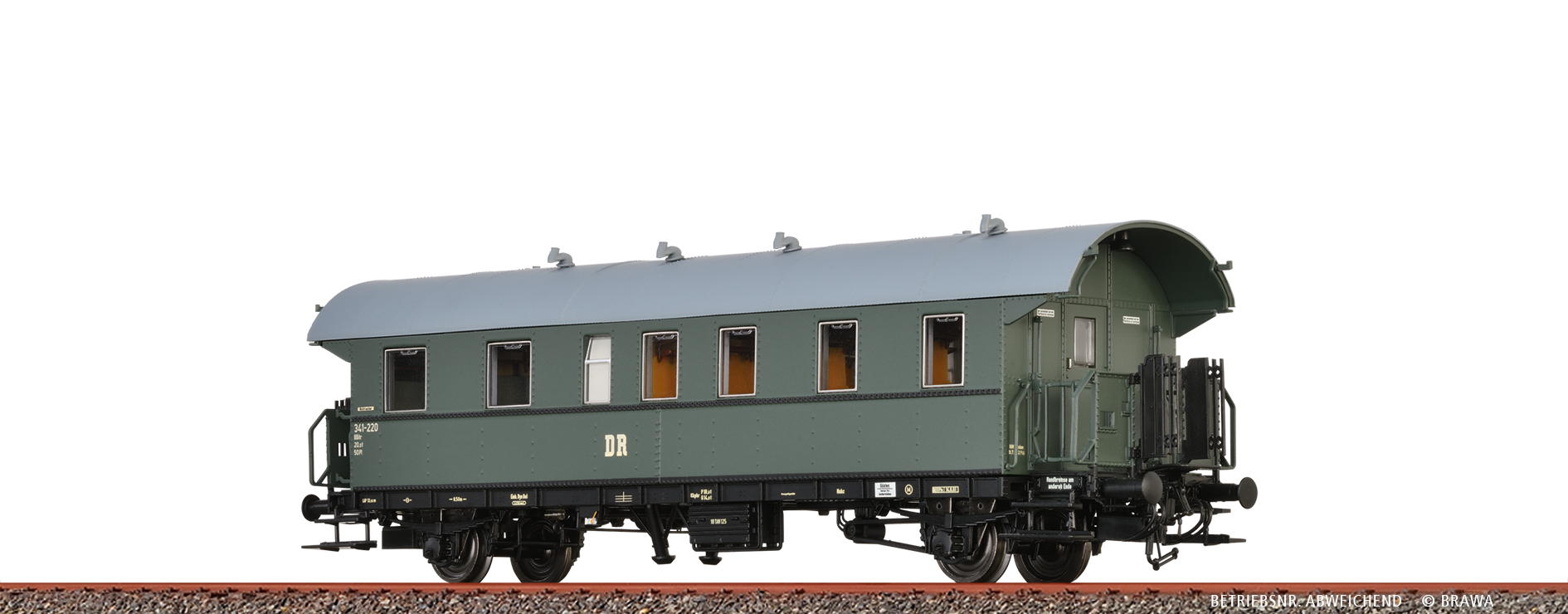 46805 DR Personenwagen Biptr 2.Kl. Ep.3