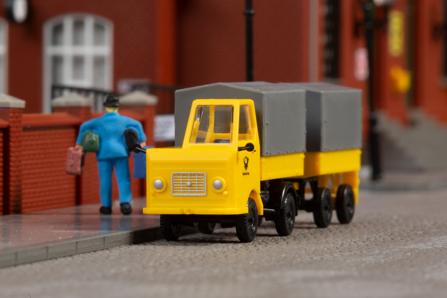 Auhagen 43662 Multicar M22 Post mit Anhänger