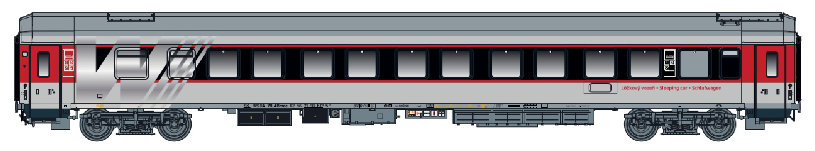 48210 WS Bratislava Schlafwagen WLABmee Ep.6
