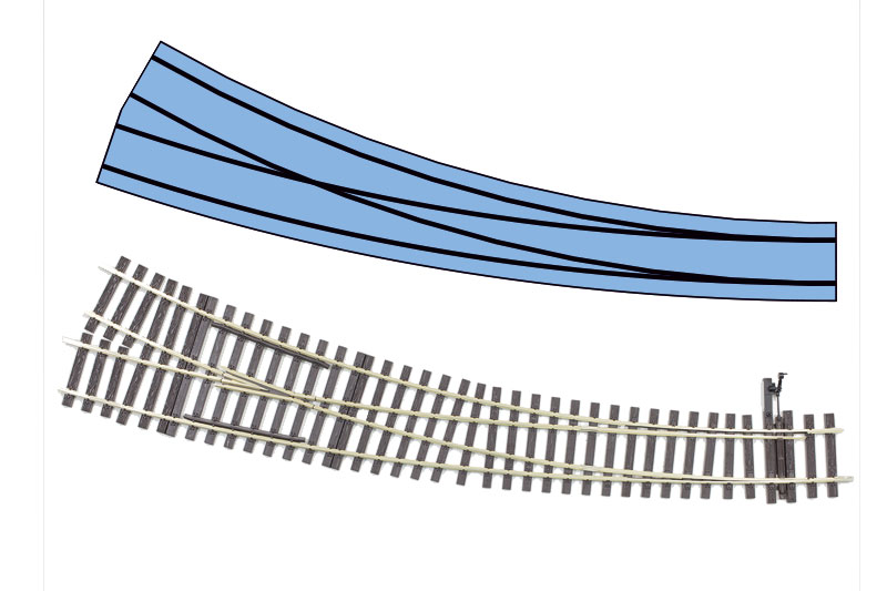 45035 Bogenweiche rechts