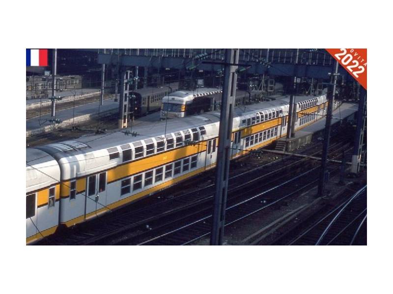 PI6351 SNCF Doppelstockwagen-Set 2-teilig Ep.4