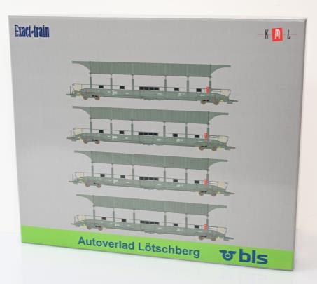 Exact-train 26001 BLS Autotransportwagen-Set 4-tlg Ep.6 AC