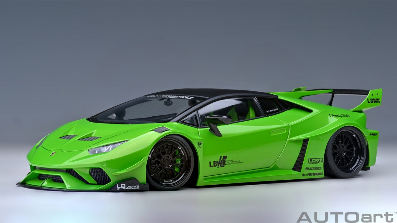 79128 Liberty Walk Huracan GT grün