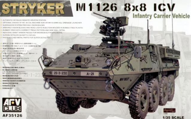 AF35126 Stryker M1126 8x8 ICV