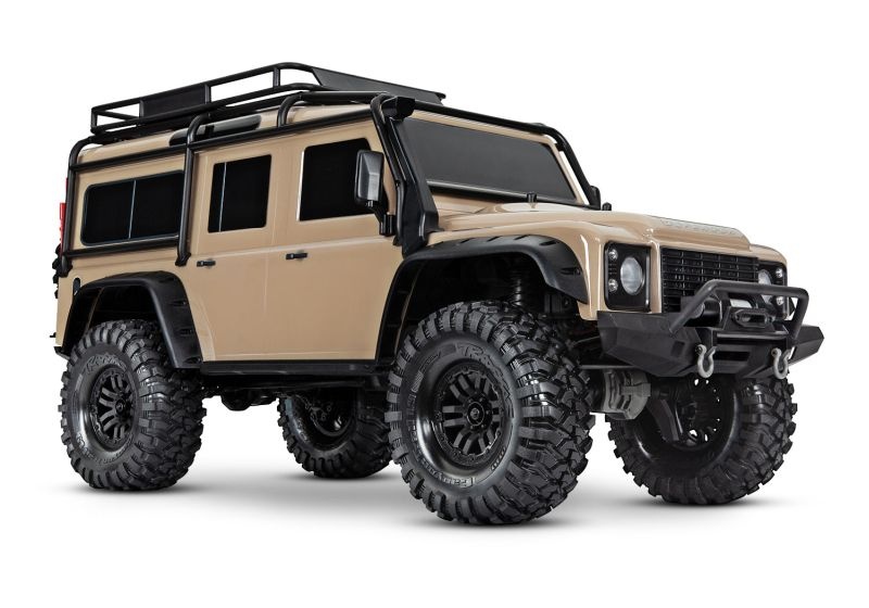 TRAXXAS TRX82056-4S TRX-4 LR Defender silber 1/10 Crawler R